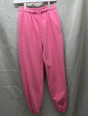 Pink, XS, Sweatpants/Joggers, Future Planet, Pockets, Elastic Cuffs/waist+tie